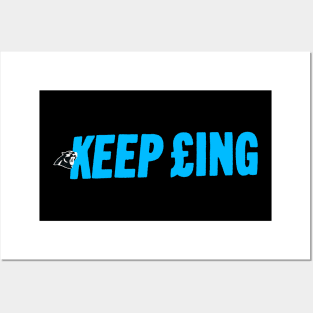 Keep Pounding Panthers UK Posters and Art